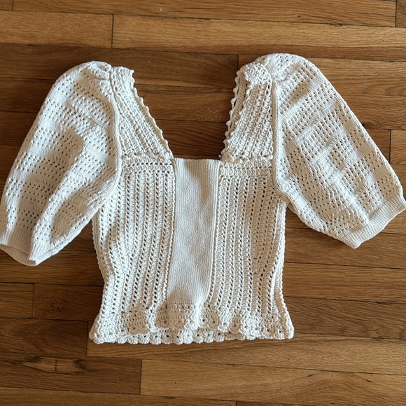 BA&SH Crochet Top - Picture 3 of 3